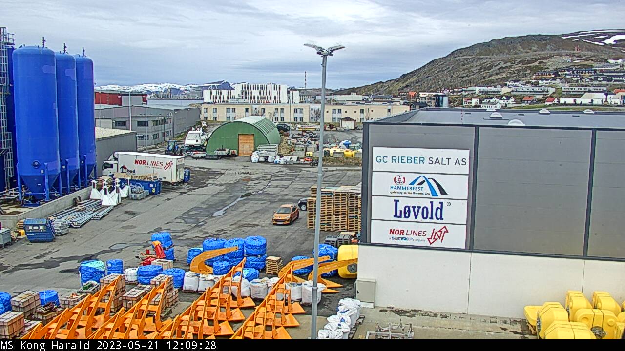 Webcam MS Kong Harald, , Hurtigruten, Norwegen
